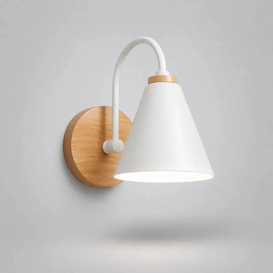 Lampe de Chevet Murale - AuraWall | Cocon de Lune Blanc