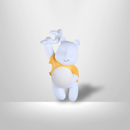 Lampe de Chevet Murale - CalmWall | Cocon de Lune Jaune