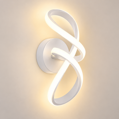 Lampe de Chevet Murale LED Ruban Design - LoftWall | Cocon de Lune - Blanc