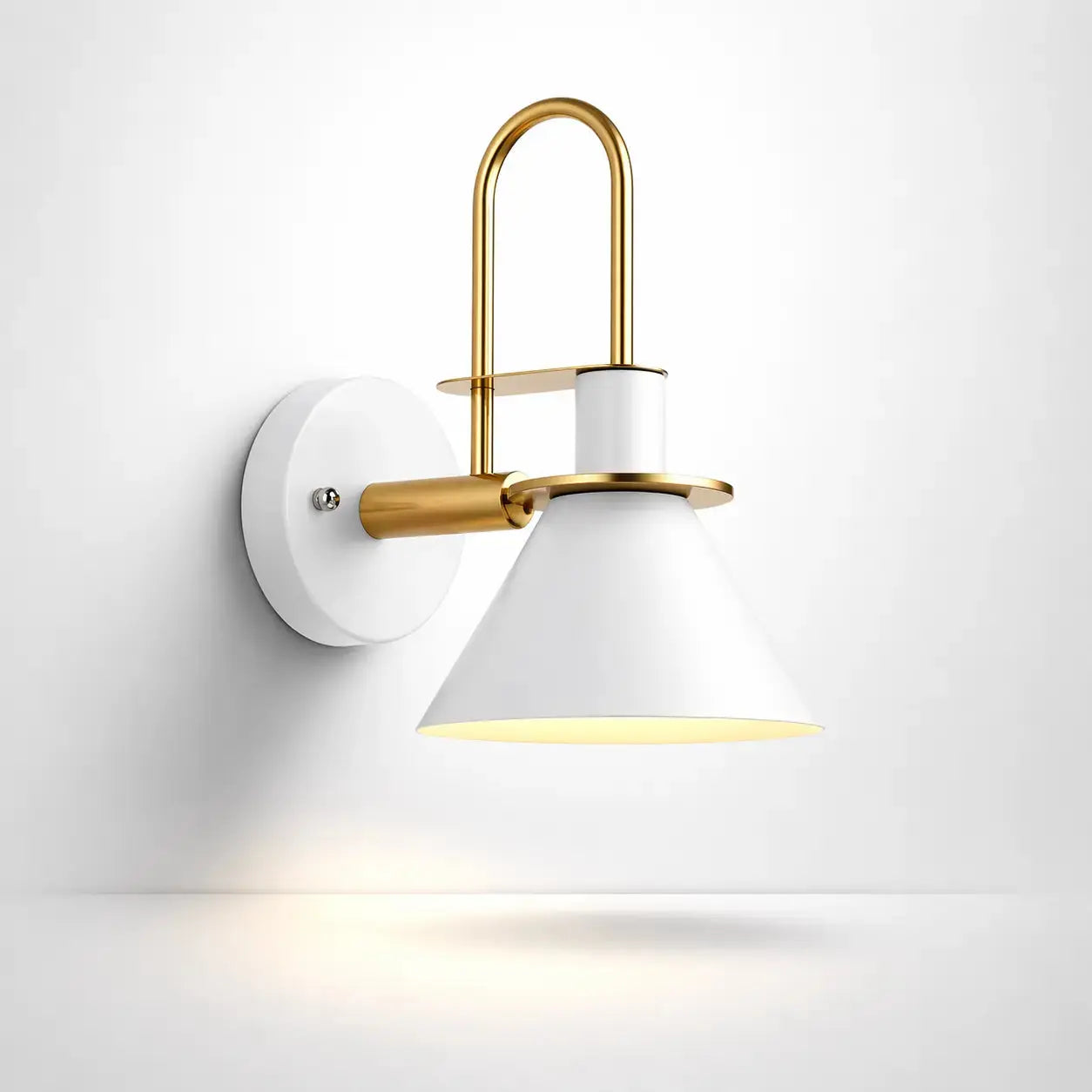 Lampe de Chevet Murale Colorée - LumiWall | Cocon de Lune Blanc