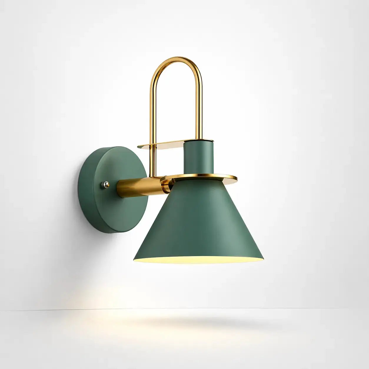 Lampe de Chevet Murale Colorée - LumiWall | Cocon de Lune Vert