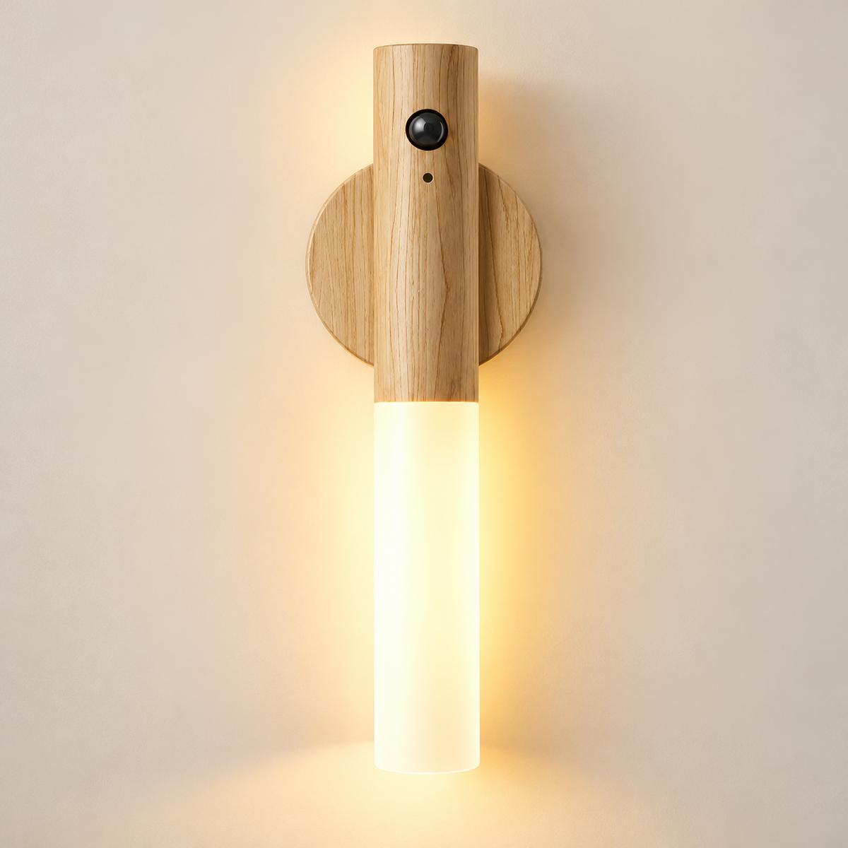 Lampe de Chevet Murale Magnétique Amovible - Brindille | Cocon de Lune - Bois clair