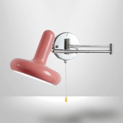 Lampe de Chevet Murale - PureWall | Cocon de Lune Rose Switch