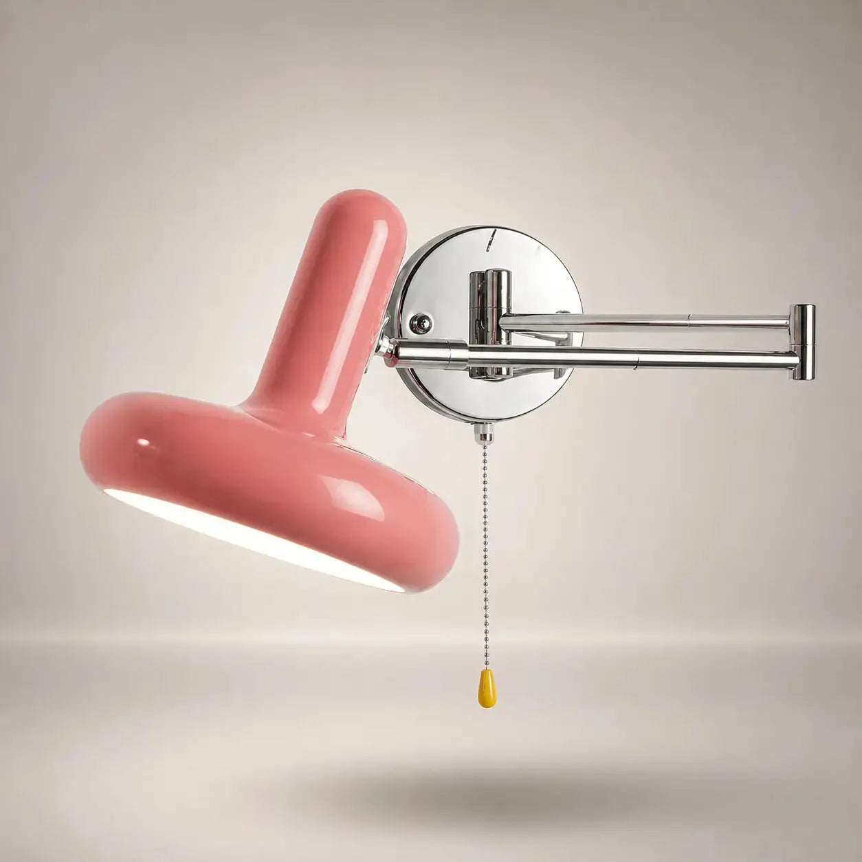 Lampe de Chevet Murale - PureWall | Cocon de Lune Rose Switch