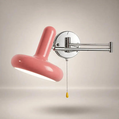 Lampe de Chevet Murale - PureWall | Cocon de Lune Rose Switch