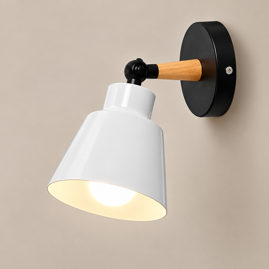 Lampe de Chevet Murale Orientable - Rameau - Blanc | Cocon de Lune