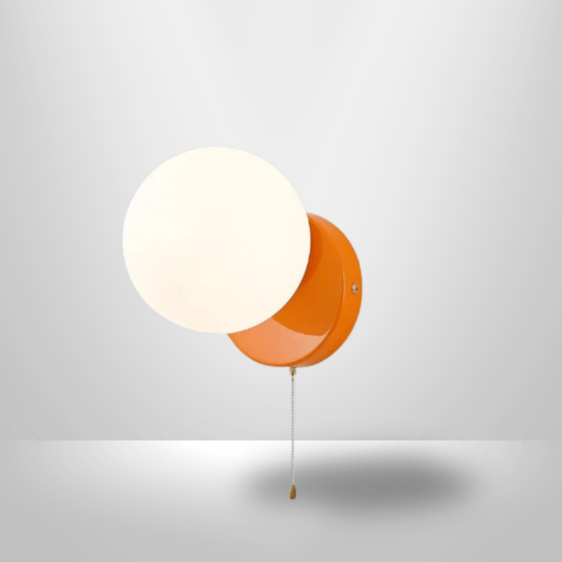 Lampe de Chevet Murale - WallLightSoft | Cocon de Lune Orange A / Froid