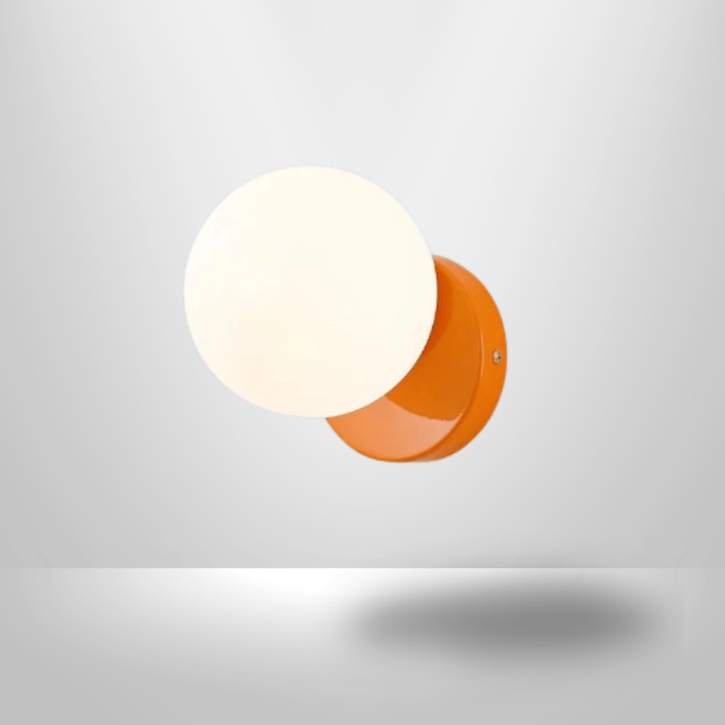 Lampe de Chevet Murale - WallLightSoft | Cocon de Lune Orange / Froid