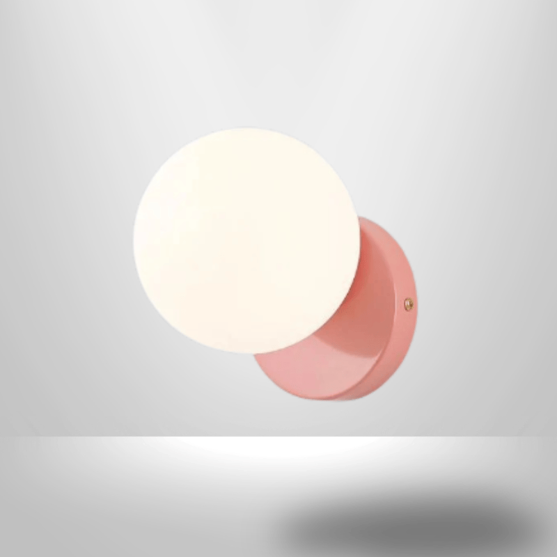 Lampe de Chevet Murale - WallLightSoft | Cocon de Lune Rose / Froid