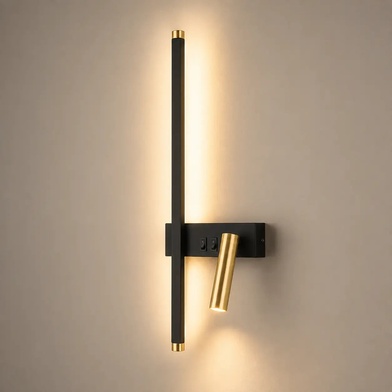 Lampe de Chevet Murale Liseuse Orientable - WallLux Cocon de Lune