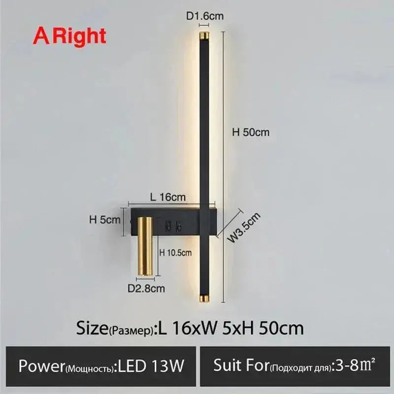 Lampe de Chevet Murale - WallLux - Cocon de Lune