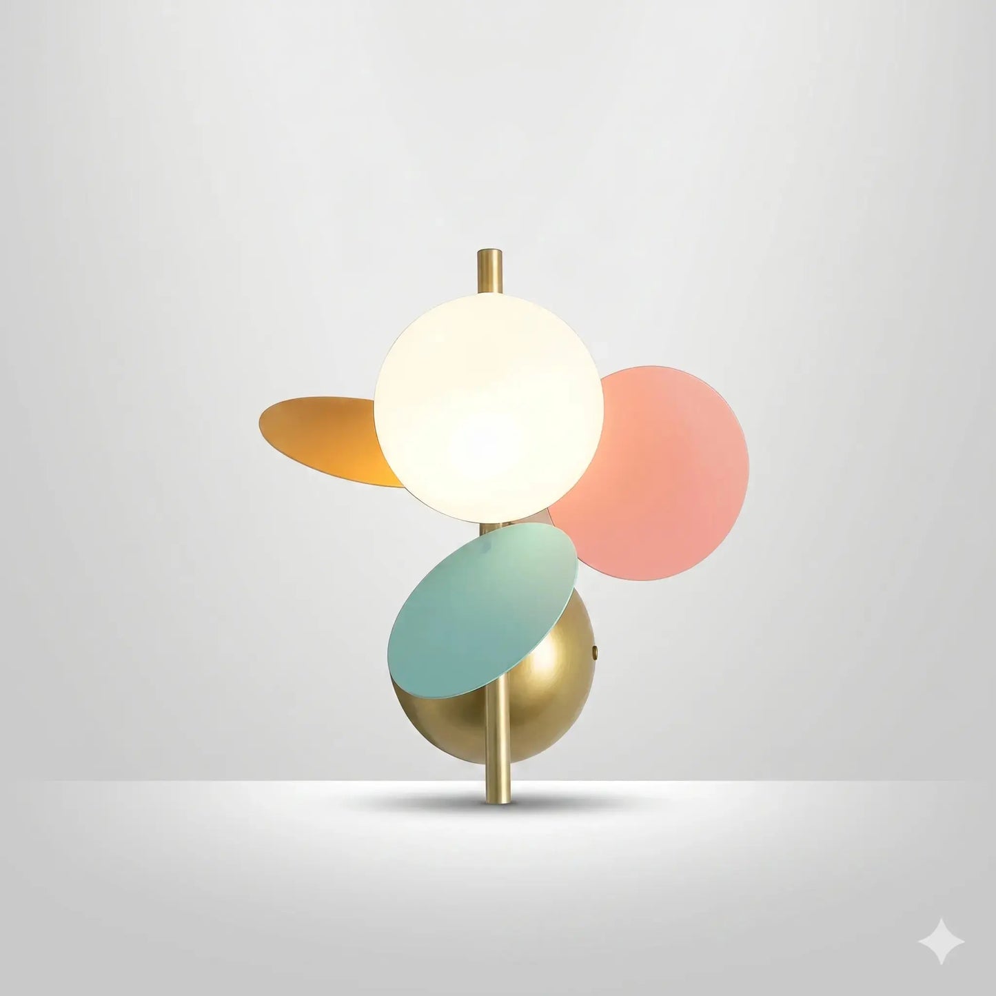 Lampe de Chevet Murale Sans Fil Lumière Chaude ou Froide - WallPure | Cocon de Lune Couleur x1