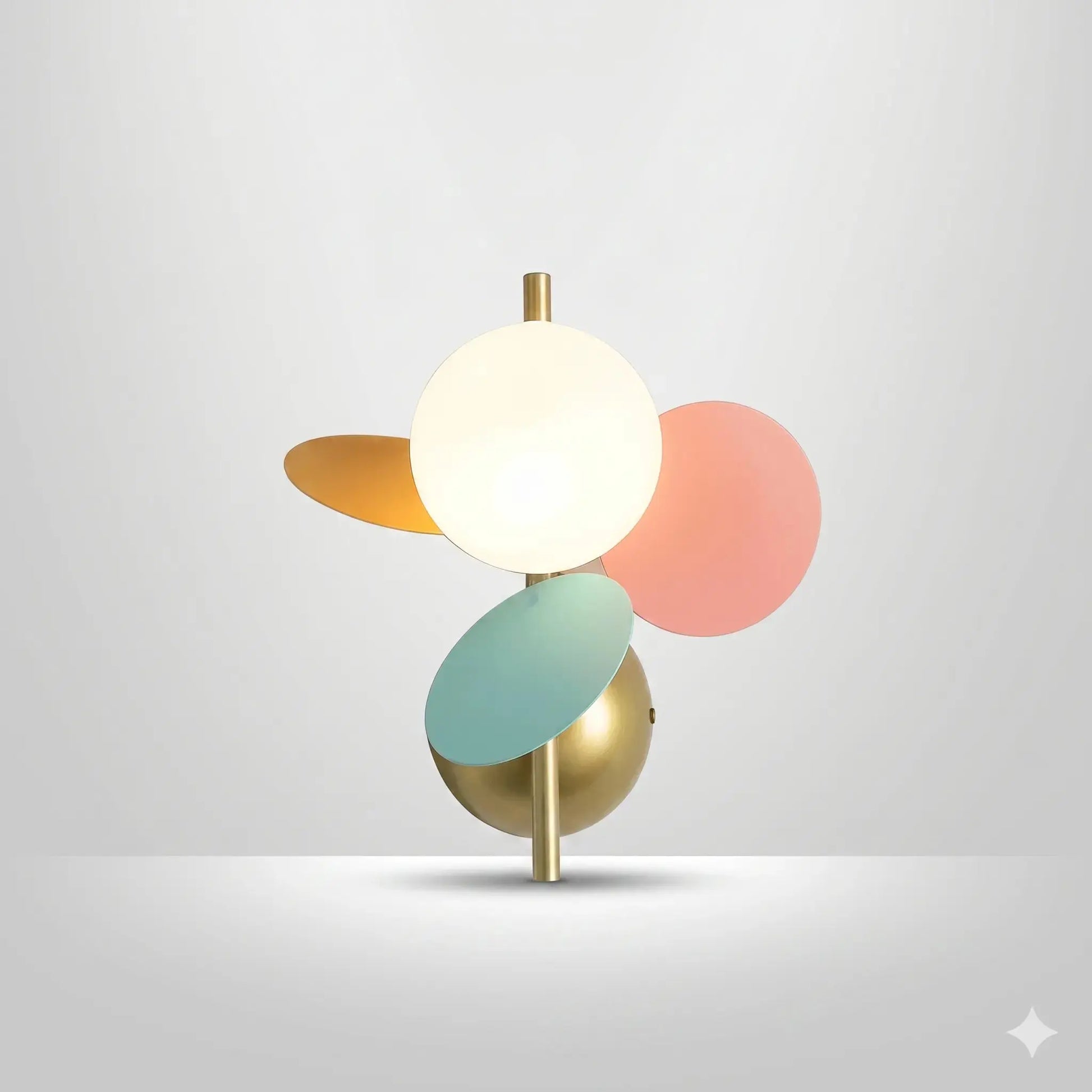 Lampe de Chevet Murale Sans Fil Lumière Chaude ou Froide - WallPure | Cocon de Lune Couleur x1