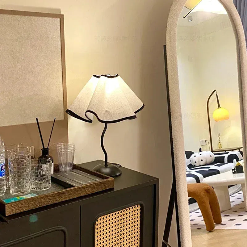 Lampe de Chevet Noire - Obsidienne | Cocon de Lune