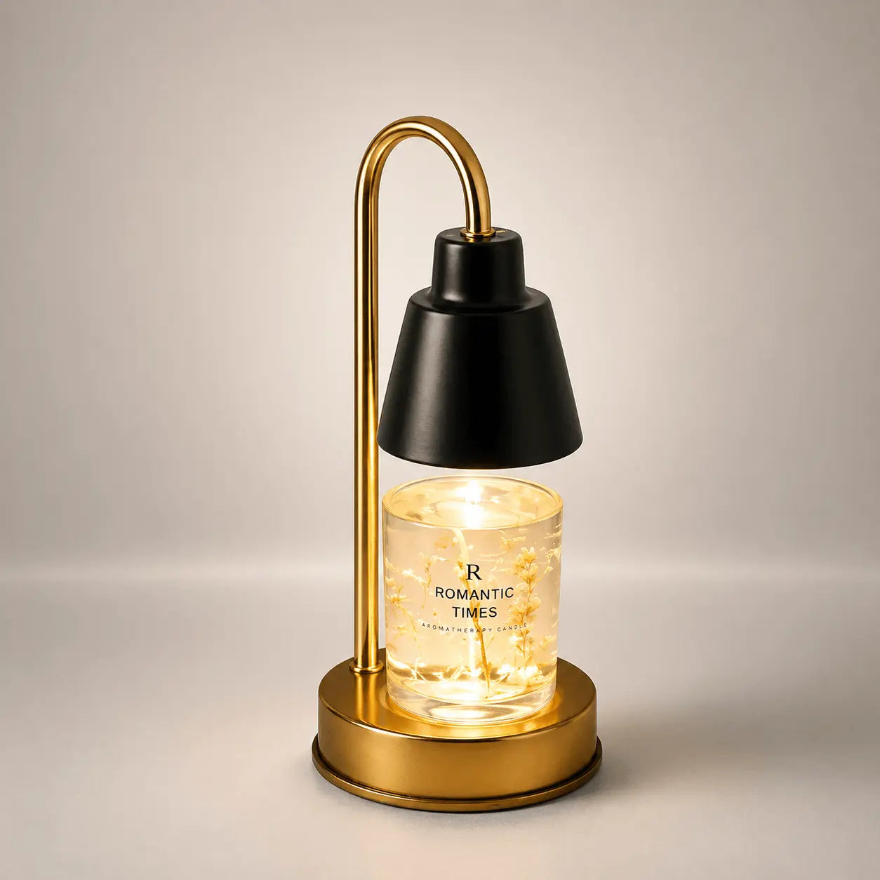 Lampe de Chevet Originale - Fusion | Cocon de Lune Noir