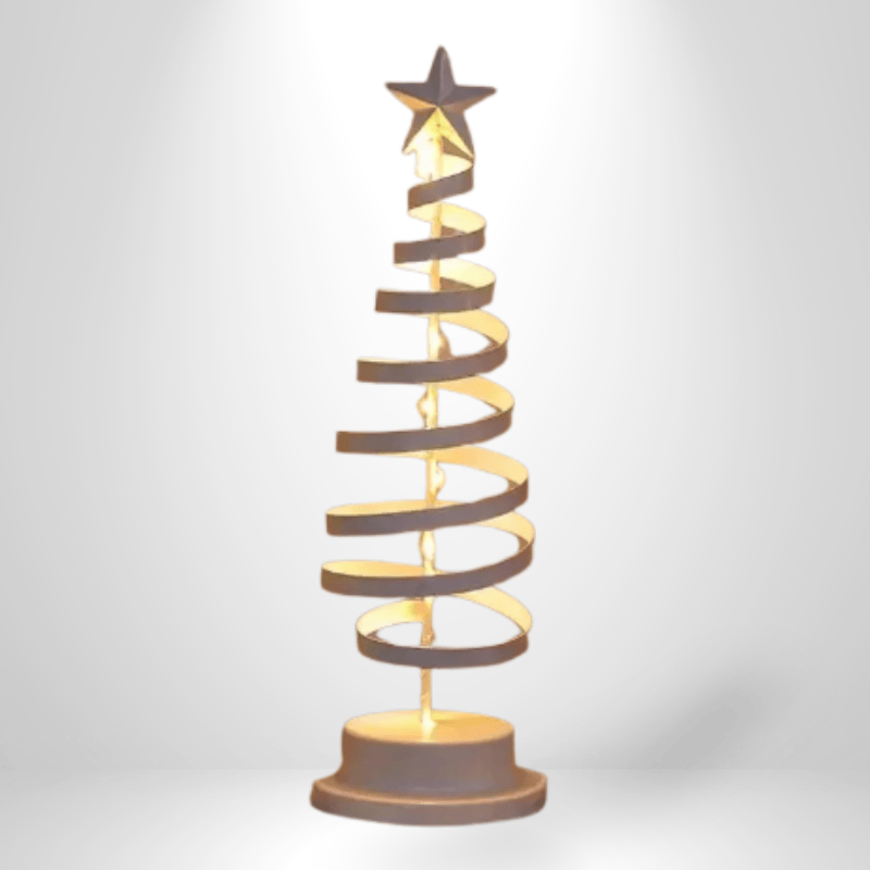 Lampe de Chevet Originale - PopLight | Cocon de Lune Arbre spirale Blanc