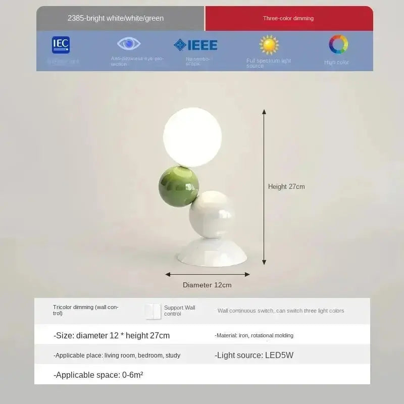 Lampe de Chevet Originale - Spheria - Cocon de Lune