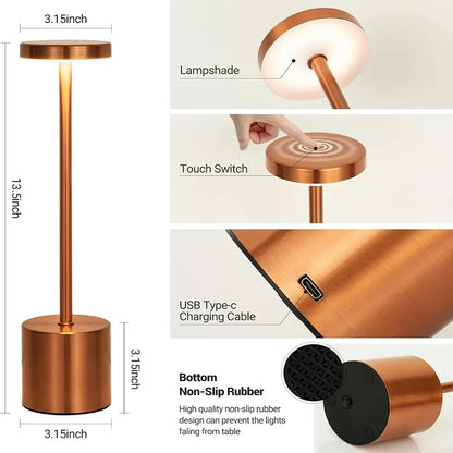 Lampe de Chevet Sans Fil - AirGlow | Cocon de Lune