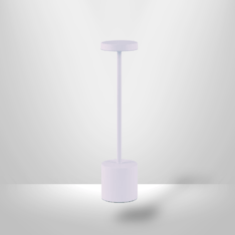 Lampe de Chevet Sans Fil - AirGlow | Cocon de Lune Blanc