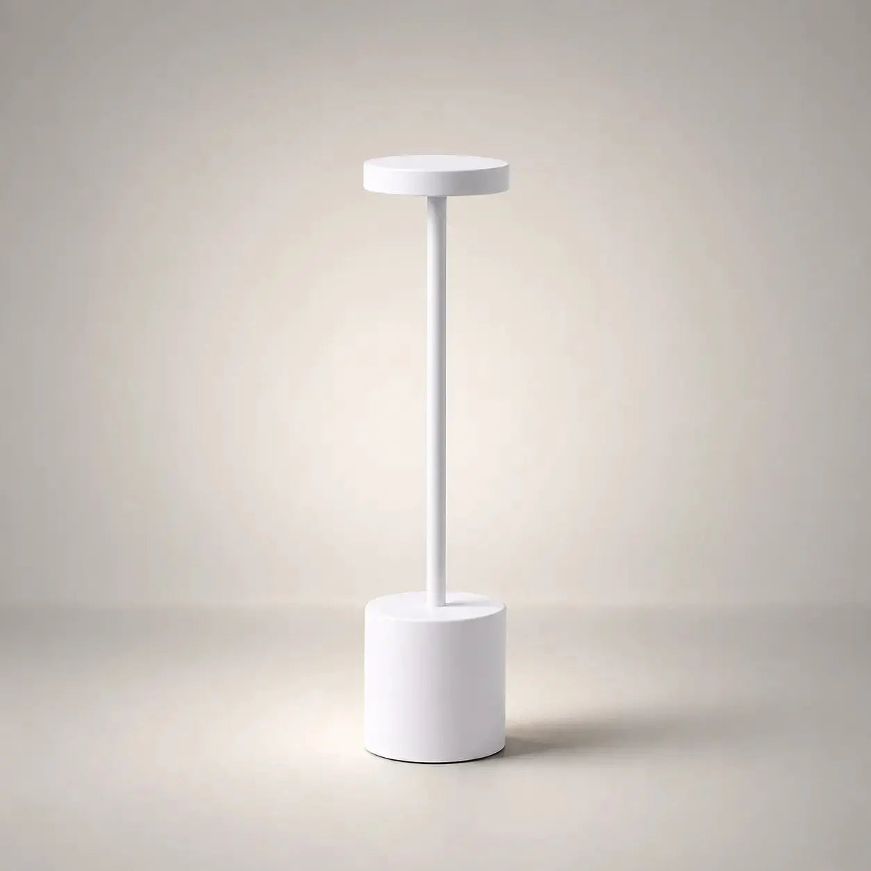 Lampe de Chevet Sans Fil - AirGlow | Cocon de Lune Blanc