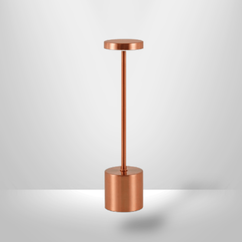 Lampe de Chevet Sans Fil - AirGlow | Cocon de Lune Bronze