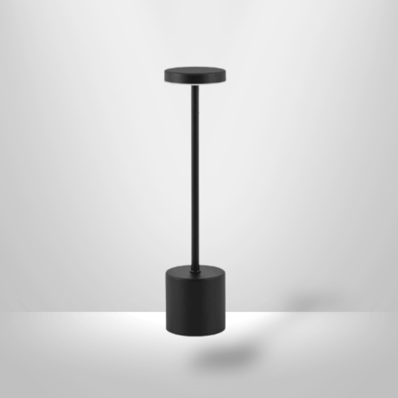 Lampe de Chevet Sans Fil - AirGlow | Cocon de Lune Noir