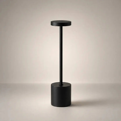 Lampe de Chevet Sans Fil - AirGlow | Cocon de Lune Noir