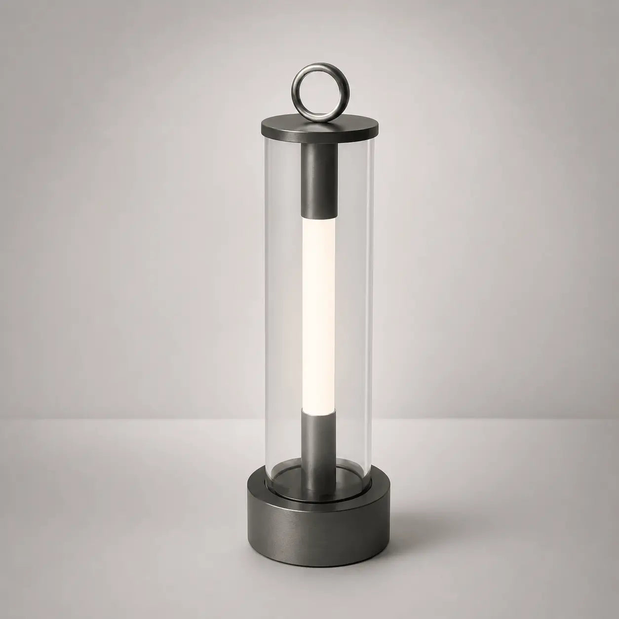 Lampe de Chevet Sans Fil - LibertyWave | Cocon de Lune Gris