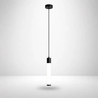 Lampe de Chevet Suspendue - Bâton | Cocon de Lune Noir 25cm / Chaud