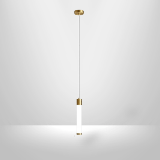 Lampe de Chevet Suspendue - Bâton | Cocon de Lune Or 25cm / Chaud