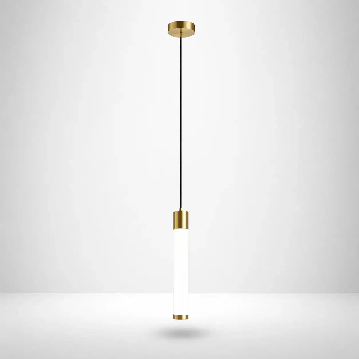 Lampe de Chevet Suspendue - Bâton | Cocon de Lune Or 25cm / Chaud
