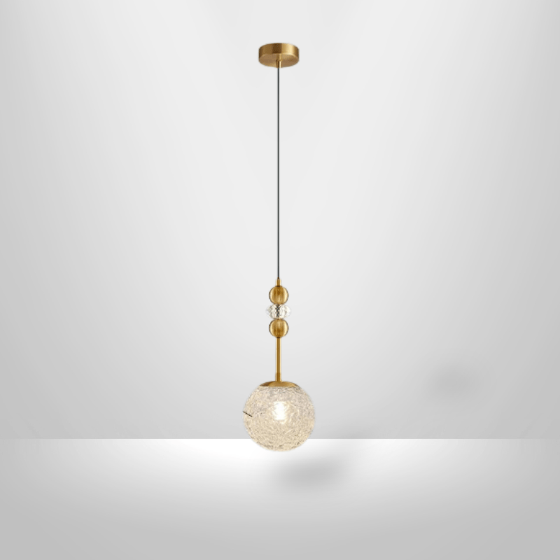 Lampe de Chevet Suspendue - Boule de Verre | Cocon de Lune Boule design