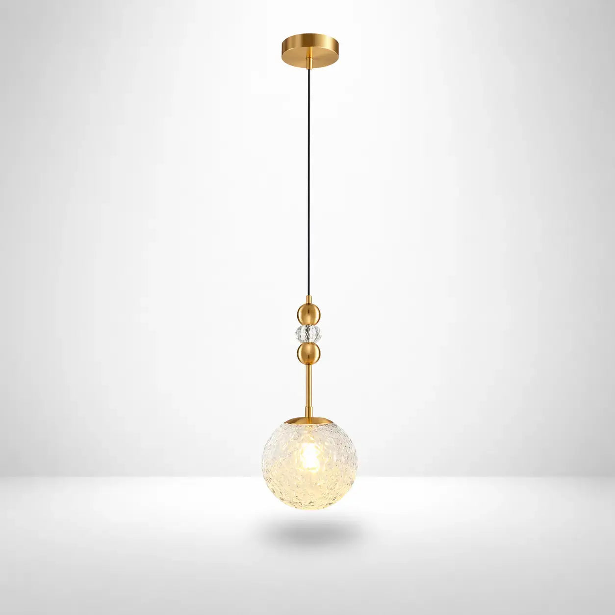 Lampe de Chevet Suspendue en Verre - Boule de Verre | Cocon de Lune Boule design