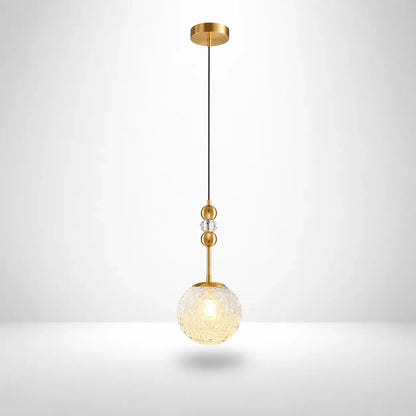 Lampe de Chevet Suspendue en Verre - Boule de Verre | Cocon de Lune Boule design
