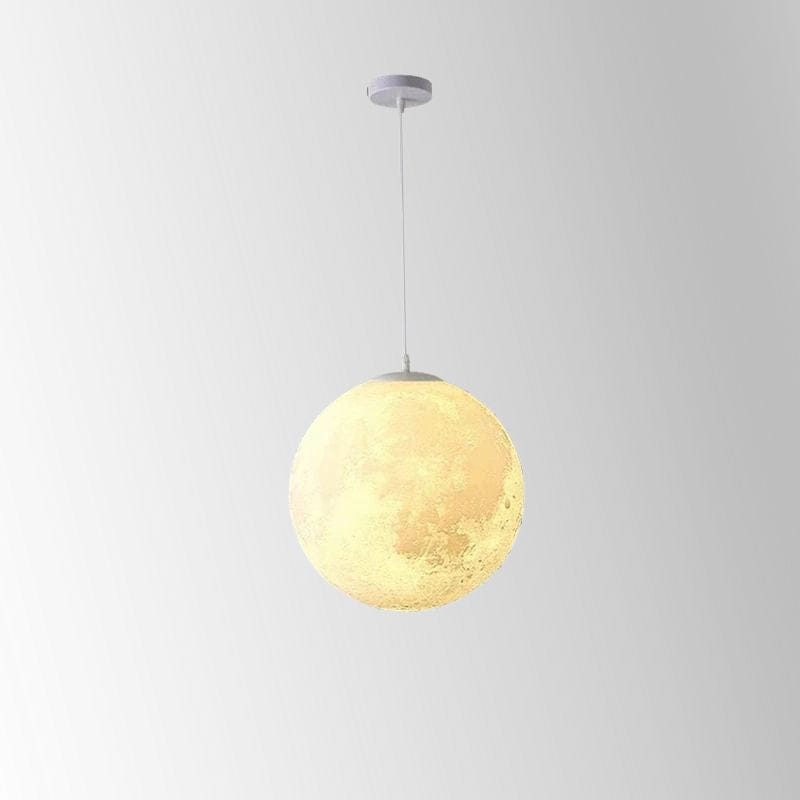 Lampe de Chevet Suspendue - Corde de Lune | Cocon de Lune diamètre 15cm
