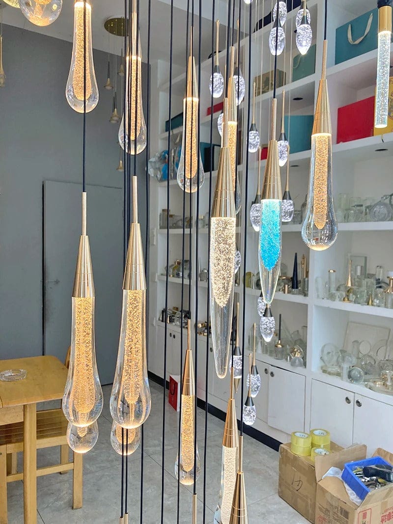 Lampe de Chevet Suspendue - Tige de Lumière | Cocon de Lune