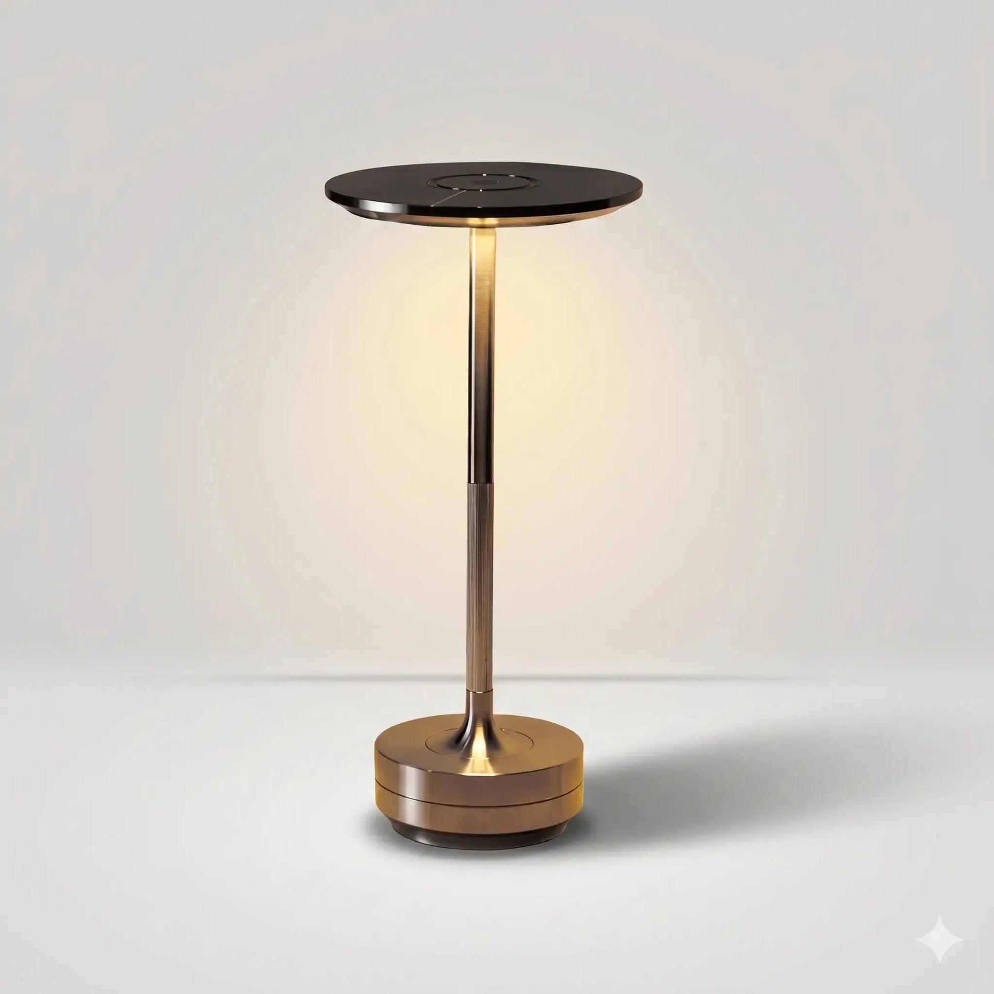 Lampe de Chevet Tactile en Aluminium - LumiTouch | Cocon de Lune