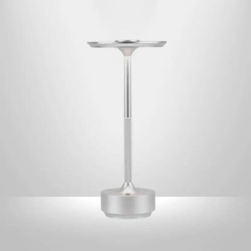 Lampe de chevet tactile LumiTouch argent pour coin allaitement