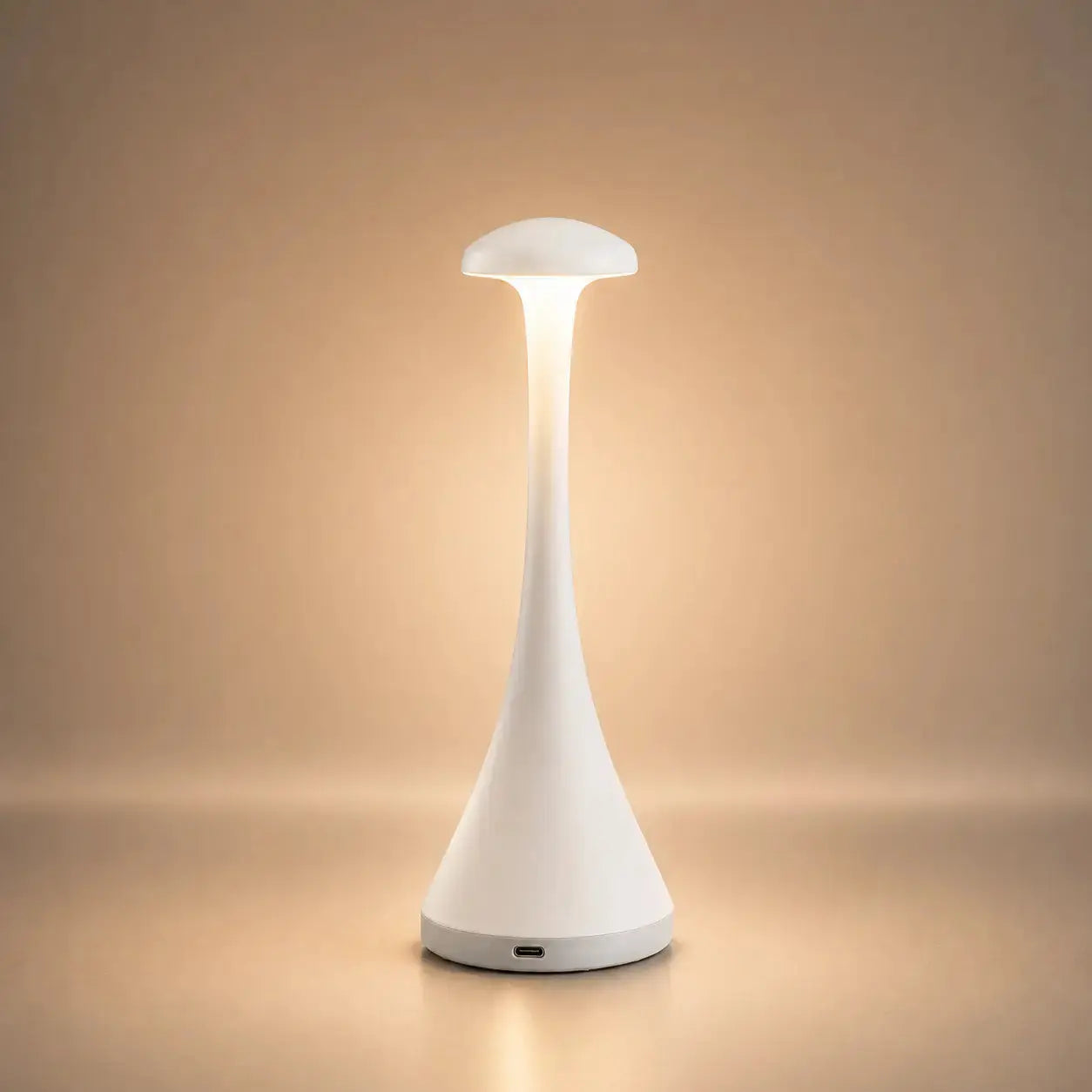 Lampe de Chevet Tactile - SlideTouch | Cocon de Lune Blanc