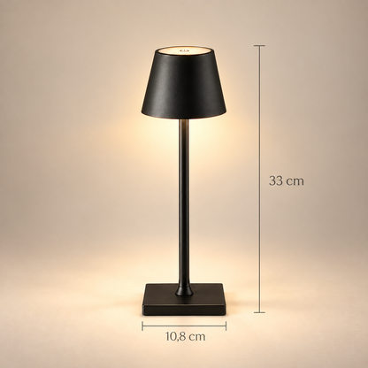 Lampe de Chevet Tactile Style Bistrot - Glide | Cocon de Lune - dimensions 33 cm x 10,8 cm