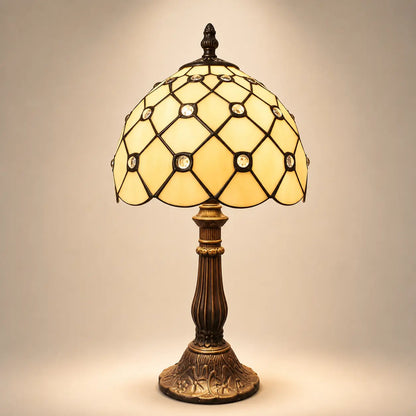 Lampe de Chevet Tiffany - AmberLeaf Cocon de Lune