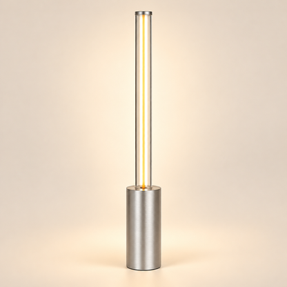 Lampe de Chevet Tube Sans Fil - WandLight | Cocon de Lune - Coloris argent