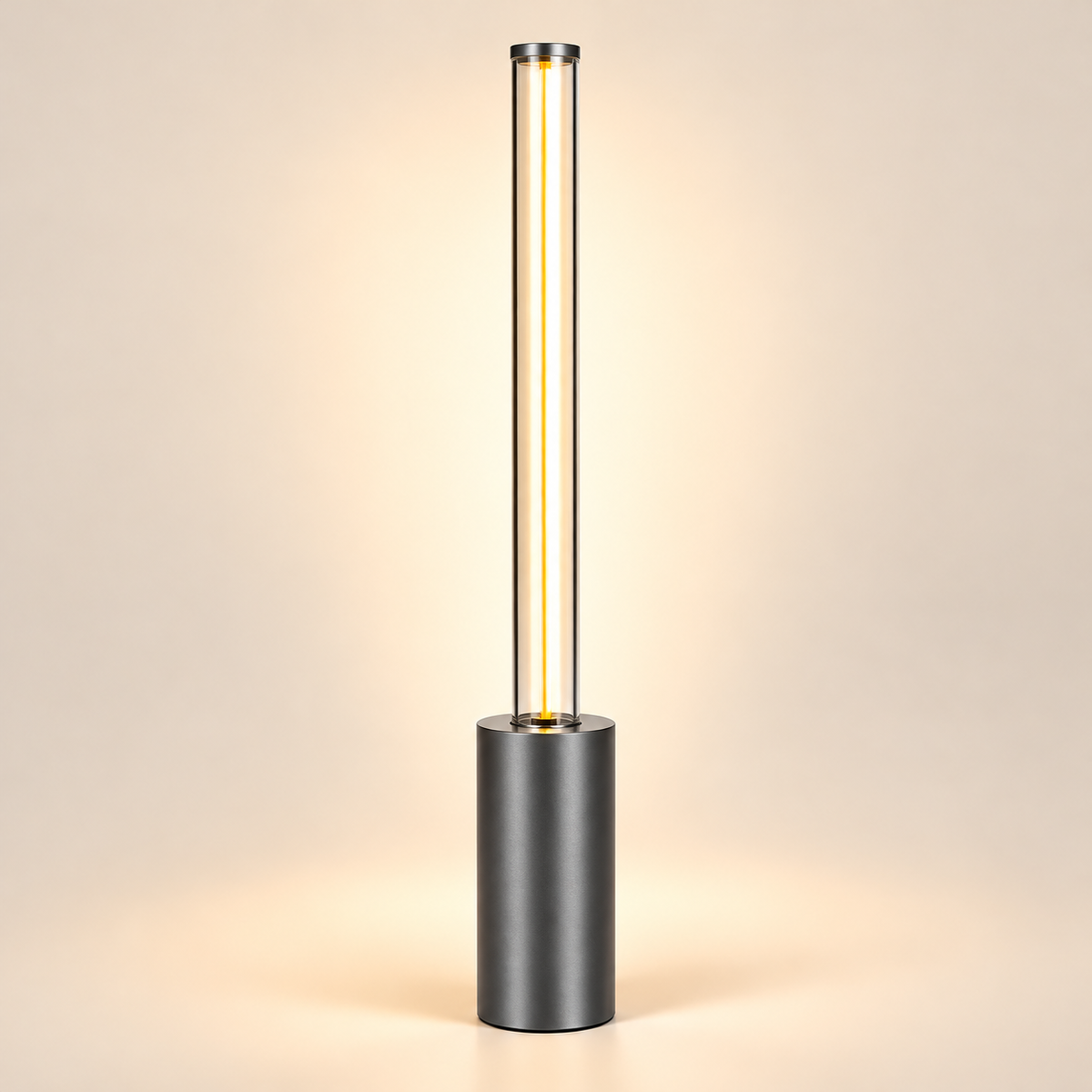 Lampe de Chevet Tube Sans Fil - WandLight | Cocon de Lune - Coloris gris anthracite