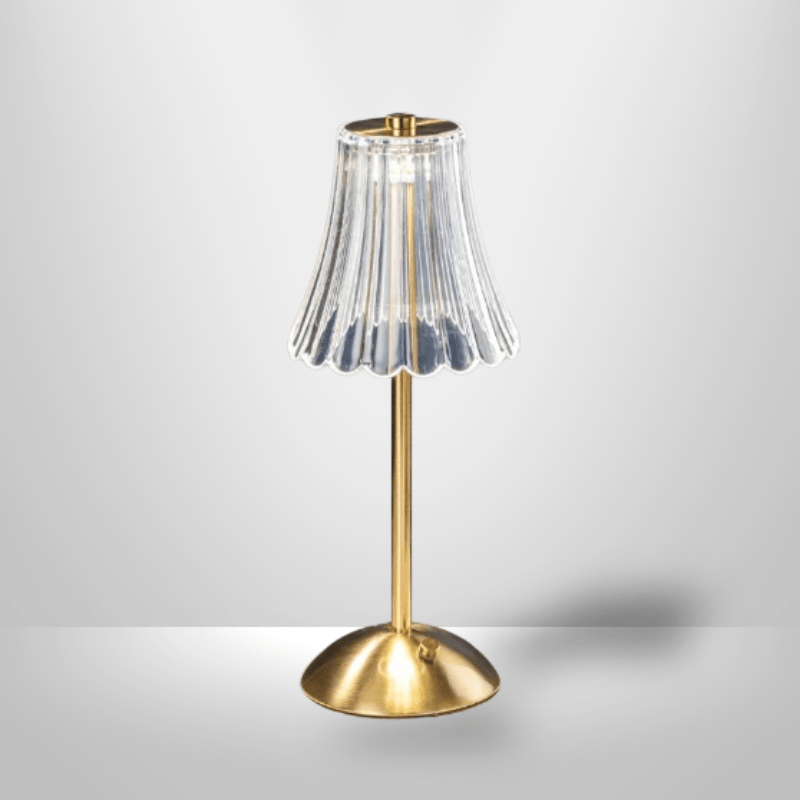 Lampe de Chevet Vintage - Cristal dorée | Cocon de Lune