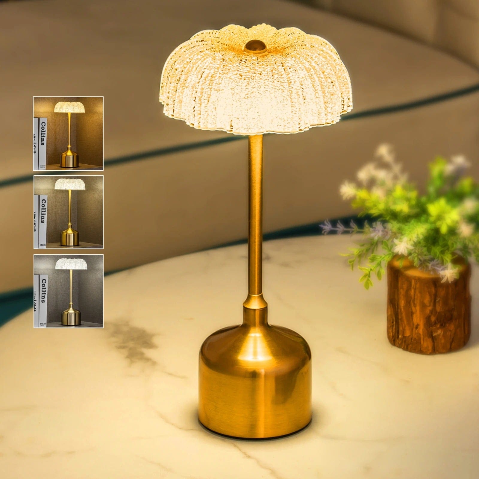 Lampe de Chevet Vintage - Golden Retro | Cocon de Lune Golden Retro