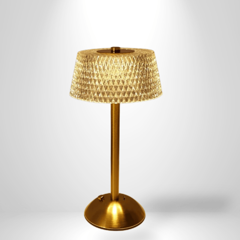 Lampe de Chevet Vintage - RetroLuxe | Cocon de Lune Tige Epaisse