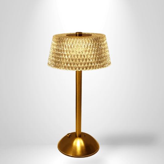 Lampe de Chevet Vintage - RetroLuxe | Cocon de Lune Tige Epaisse