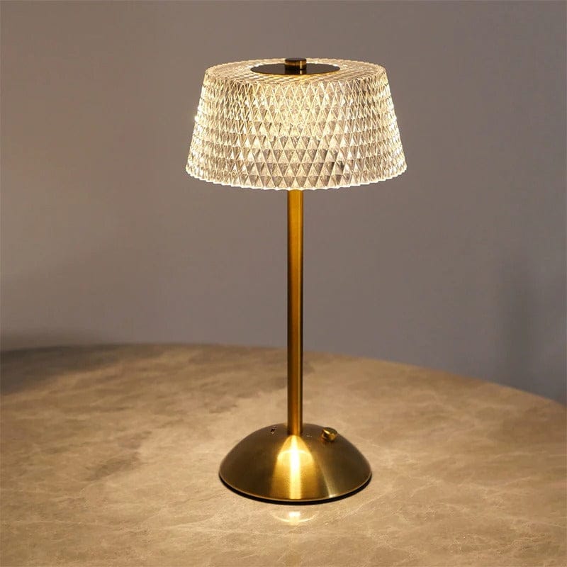 Lampe de Chevet Vintage - RetroLuxe | Cocon de Lune Tige Fine