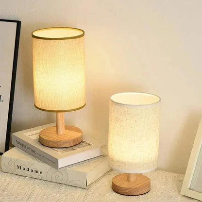 Lampe de Chevet en Bois - Reflet Naturel - Cocon de Lune