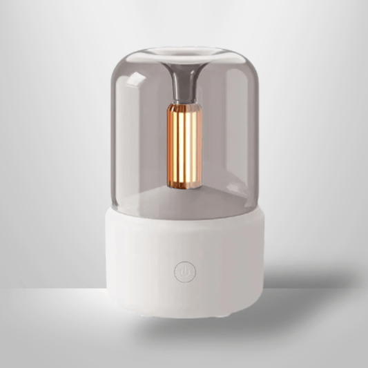 Petite Lampe de Chevet - MiniBrume | Cocon de Lune Blanc